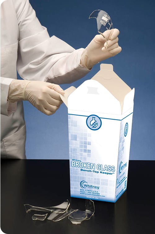 NonBiohazardous Broken Glass BenchTop Keeper™