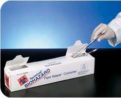 Biohazard pipet pipette Waste container